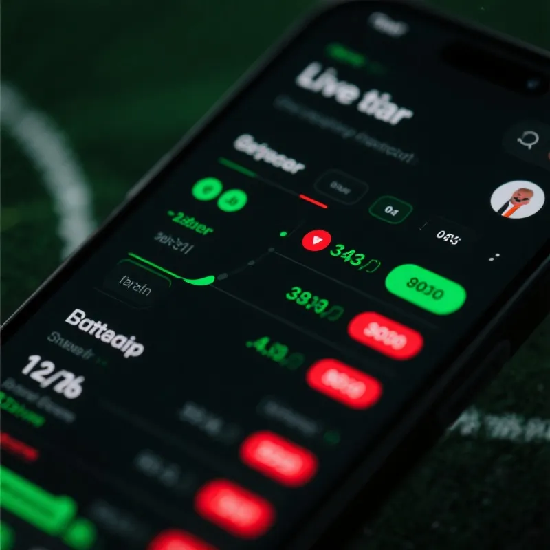 赛事数据实时更新界面